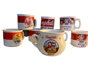 Campbell's Soup Mugs Vintage 1993, 1997, 1998, 2000, 2002 Olympics LOT OF 8 - Picture 1 of 10