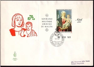 FDC SMOM Christmas BF 1987 - Picture 1 of 1