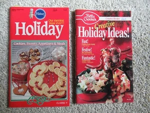 Betty Crocker & Pillsbury Classic V HOLIDAY Ideas No 39 Cookbooks Sweets Meals  - Picture 1 of 2