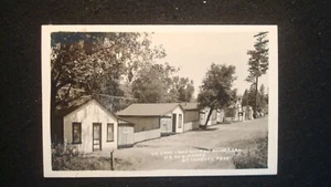Postal RPPC de colección - Campamento de EE. UU. 40 49 MILLAS AL SUR - Weiner California - Rara - Imagen 1 de 4