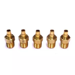 5 Stück MEM-CO 1/8 B5 Außenrohr NPT Mini Widerhaken Rohrverschraubungen - Bild 1 von 4