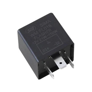 12V Blinkrelais 3-polig B-L-E Blinkgeber Relais Blinker 21-150W PKW Motorrad KFZ - Bild 1 von 3