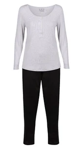 PIJAMAS SEÑORA MUJER ROPA DE NOCHE PJ JUEGOS EX UK TIENDA 8 10 12 14 16 18 20 22 NUEVO - Imagen 1 de 2