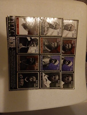 VTG DITC BIG L LORD FINESSE FAT JOE album promo sticker sheet X3 Sheets Lot - Image 1 of 3