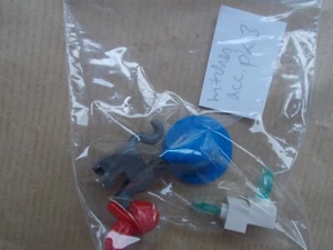 LEGO GATO BRUJA SOMBRERO MAGO PUNTIAGUDO AZUL LLAMAS MANZANA HARRY POTTER PAQUETE DE ACCESO 3 - Imagen 1 de 2