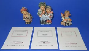 Berta Ashton Drake Hummel Christmas Ornaments #96031 SET 1 Good Cond With COA - Picture 1 of 10