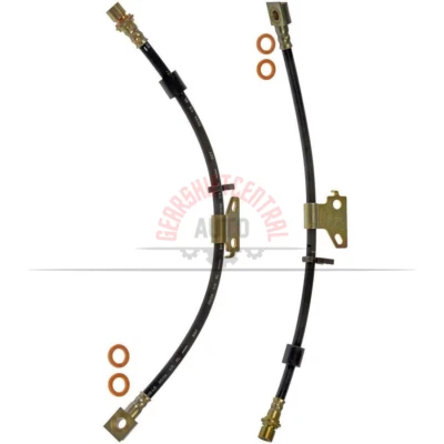 Manguera hidráulica de freno Dorman delantera izquierda derecha 2 piezas para Ford Expedition 2007-2010 Foto 1 de 4