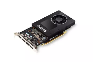 NVIDIA QUADRO P2000 5GB GDDR5 Workstation Graphics GPU 4x Displayport - Picture 1 of 2