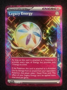 Pokemon Juego de Cartas Coleccionables 167/167 Legacy Energy Twilight Masquerade As Especificación Raro Casi Nuevo - Imagen 1 de 2