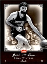 2005-06 Greats of the Game Milwaukee Bucks Basketball Card #15 Brian Winters
