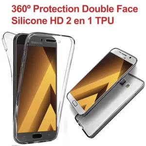 ULTRA MINCE SLIM 360 TPU COQUE HOUSSE ÉTUI POUR SAMSUNG GALAXY A/ S/ NOTE - Zdjęcie 1 z 9