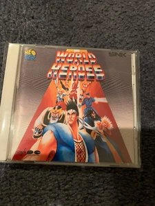 SNK NEO GEO CD World Heroes Japan NEOGEO Game US Seller soundtrack bgm ost cd - Picture 1 of 2