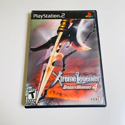 Dynasty Warriors 4 Xtreme Legends Sony PlayStation 2 PS2 Disc Surface Is As New: — 第 1/2 张图片