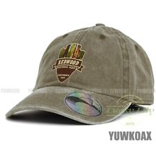 National Park Redwood Unisex Baseball Cap Washed Hats Dad Hat Adjustable Caps