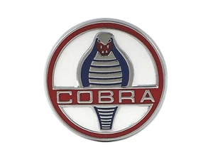 Shelby AC Cobra Bonnet Boot Emblem Hood Trunk Badge 1964 1965 1966 289 427 51mm - Picture 1 of 1
