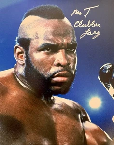 Mr. T "Clubber Lang" Signed/Inscribed "Rocky 3" 11x14 Photo - Beckett (BAS) Cert - Picture 1 of 3