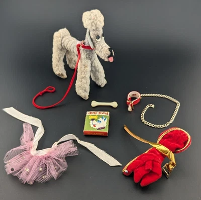 Traje de Barbie Mattel 1964 vintage #1613 Dog N' Duds - casi completo Foto 1 de 4