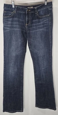 Cabi Bootcut Jeans Dark Wash Pants 5 Pocket  Modest Women's Size 8 - Image 1 of 4