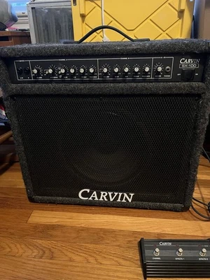 Carvin SX-100 Guitar Amplifier Black Vtg USA Made - Image 1 of 4