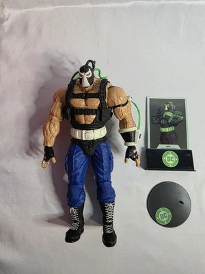 Mega Figura Mcfarlane Bane Brilla en la Oscuridad Etiqueta Dorada Suelta con Accesorios Foto 1 de 4