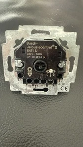 Busch-Jaeger 6411U Rollladentimer Jalousiesteuerung Jalousiecontrol 2 Einsatz UP - Bild 1 von 2