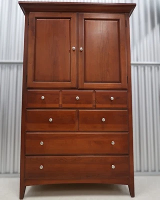 Thomasville Impressions Cherry Gentleman's 2 Door Chest - Image 1 of 4