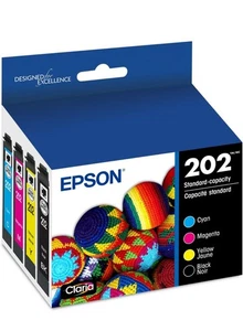 202 Claria Ink Standard Capacity Black & Color Cartridge Combo Pack (T202120-... - Picture 1 of 4