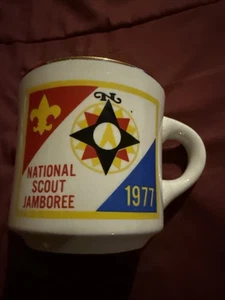 BSA Boy Scouts of America Mug - National Scout Jamboree 1977 - Picture 1 of 6