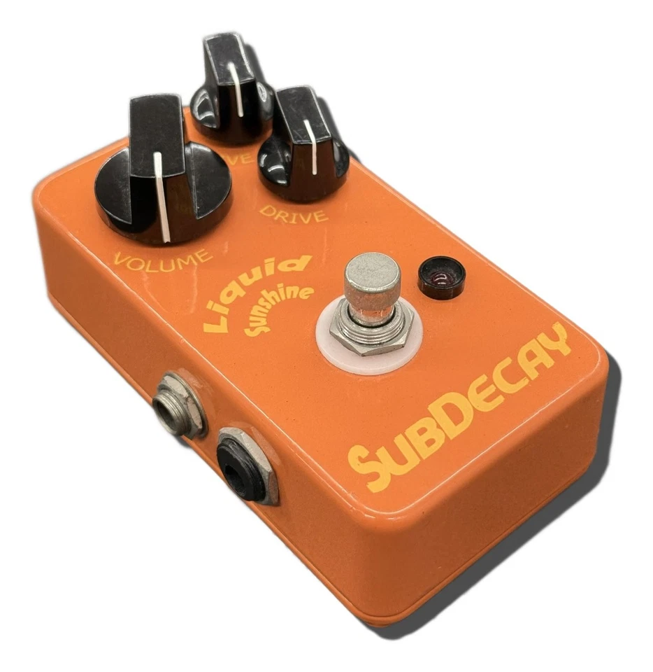 Subdecay Liquid sunshine Overdrive Pedal 7445 Tested & Works - Image 1 of 4