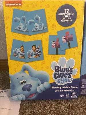 Blues Clues Memory Game - Excellent Condition - Complete With Instructions - Image 1 of 4