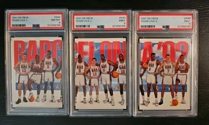 Skybox Team USA 1991 Set - PSA 8,9,9 - #544 #545 #546 - Jordan / Bird / Pippen - Imagen 1 de 7