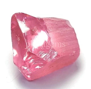 Seltener 237 kt zertifizierter rosa Saphir | natürlicher grober ungeschliffener Edelstein 5 ARM - Bild 1 von 9