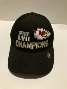 Kansas City Chiefs Gorra Gorra Snap Back Super Bowl LVII Campeones NFL Fútbol Nuevo - Imagen 1 de 6