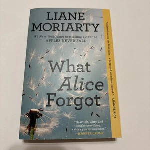 What Alice Forgot - Paperback By Moriarty, Liane - VERY GOOD - Bild 1 von 2