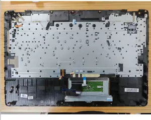 Handauflage mit Tastatur mit Hintergrundbeleuchtung für HP Omen 17-W schwarz Small-Enter - Bild 1 von 1
