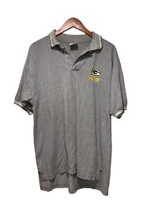 Vintage Green Bay Packers Polo Mens Size Large Embroided Mens Large Dynasty Tag