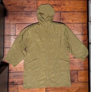 Vintage Linda Lundstrom La Parka grüne Nylonjacke mit abnehmbaren Schulterpolstern Gr. M - Bild 1 von 24