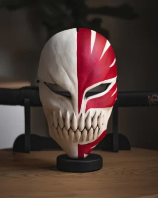 Hollow Mask | Ichigo-Anime-Bleach | Handcrafted Resin Replica - Image 1 of 4