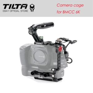 Tilta Full Camera Cage Basic Kit mit Xeno Top Handle TA-T64-B-B für BMCC 6K - Picture 1 of 12