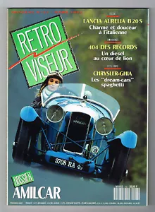 *** RETROVISEUR n° 43 *** 03-1992 // dossier AMILCAR - LANCIA AURELIA B20S - Imagen 1 de 1