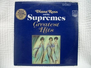 DIANA ROSS AND THE SUPREMES GREATEST HITS 2-ALBUM SET VINYL LP  RECORD W/POSTER - Imagen 1 de 12
