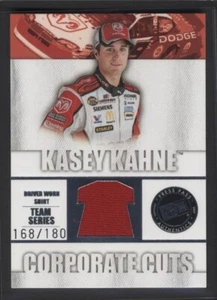 Kasey Kahne 2007 Press Pass Traks Corporate Cuts Team 180 Driver Worn Shirt Card - Picture 1 of 2