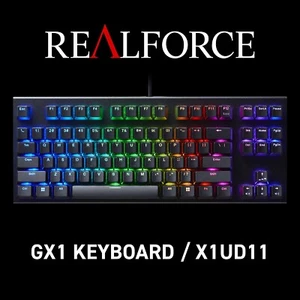 Topre REALFORCE GX1 Gaming Keyboard X1UD11 USB US ANSI 45g Black - Picture 1 of 8
