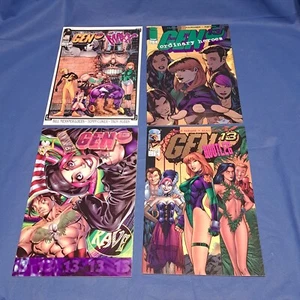 GEN 13 #1 Nov, Dec, Feb, Mar 1995-96 Image Comics Rave Maxx Bootleg Lot of 4 - Picture 1 of 6