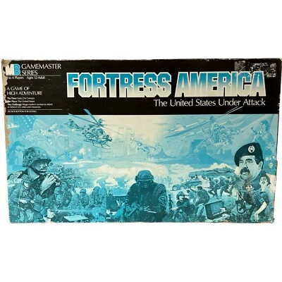 Juego de mesa Fortress America 1986 Milton Bradley Gamemaster ¡SIN PERFORAR! Foto 1 de 4
