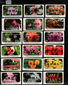 LD COOK ISLANDS 2010 - MNH - FLOWERS - OVERPRINT - O.H.M.S - Picture 1 of 1