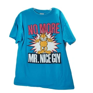 Camiseta De Colección Delta USA Garfield XL "No More Mr Nice Guy." - Imagen 1 de 8