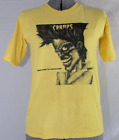 THE CRAMPS Vtg Bad Music For Bad People Yellow Punk T Shirt Anvil Tag Large