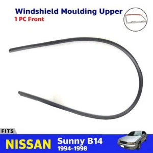 Front Windshield Moulding Rubber Seal Fits Nissan Sunny B14 Sedan 1994-98 E06 - Imagen 1 de 6