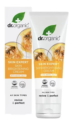 Dr. Organic Skincare Royal Jelly Skin Light Bright BRIGHTENING cream 125ml - image 1 of 2